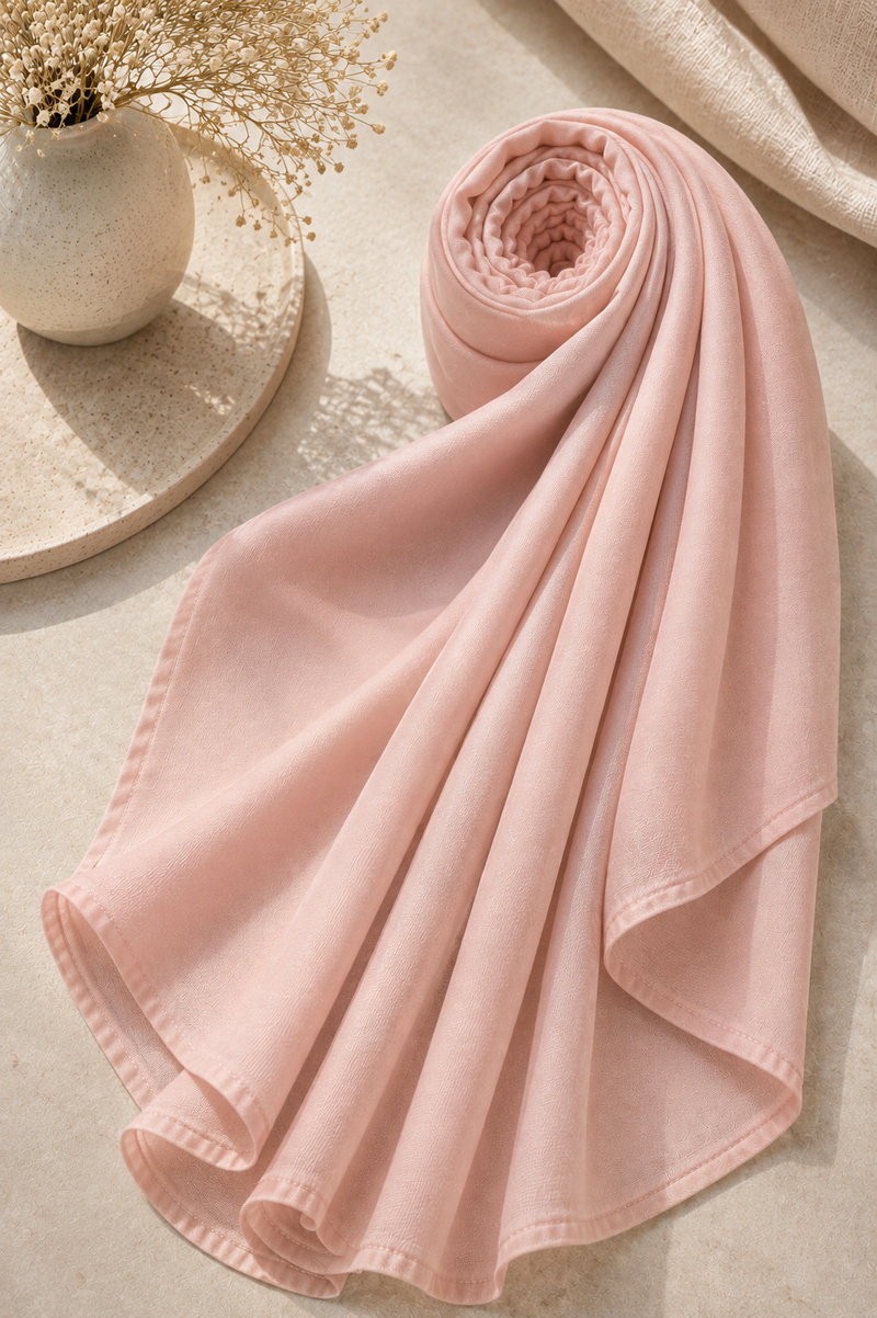Pink Pearl Modal Hijab
