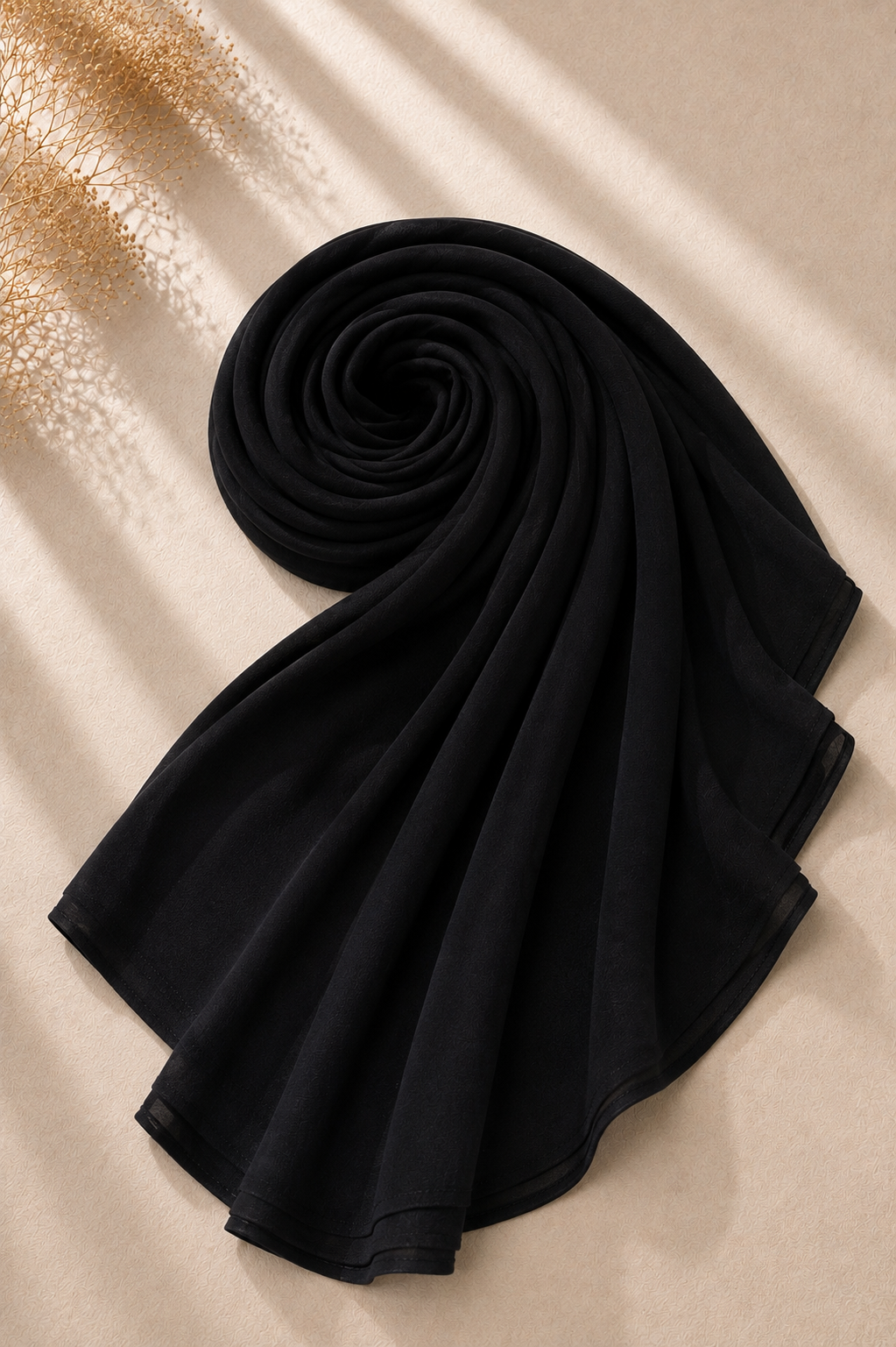 Black Jersey Hijab