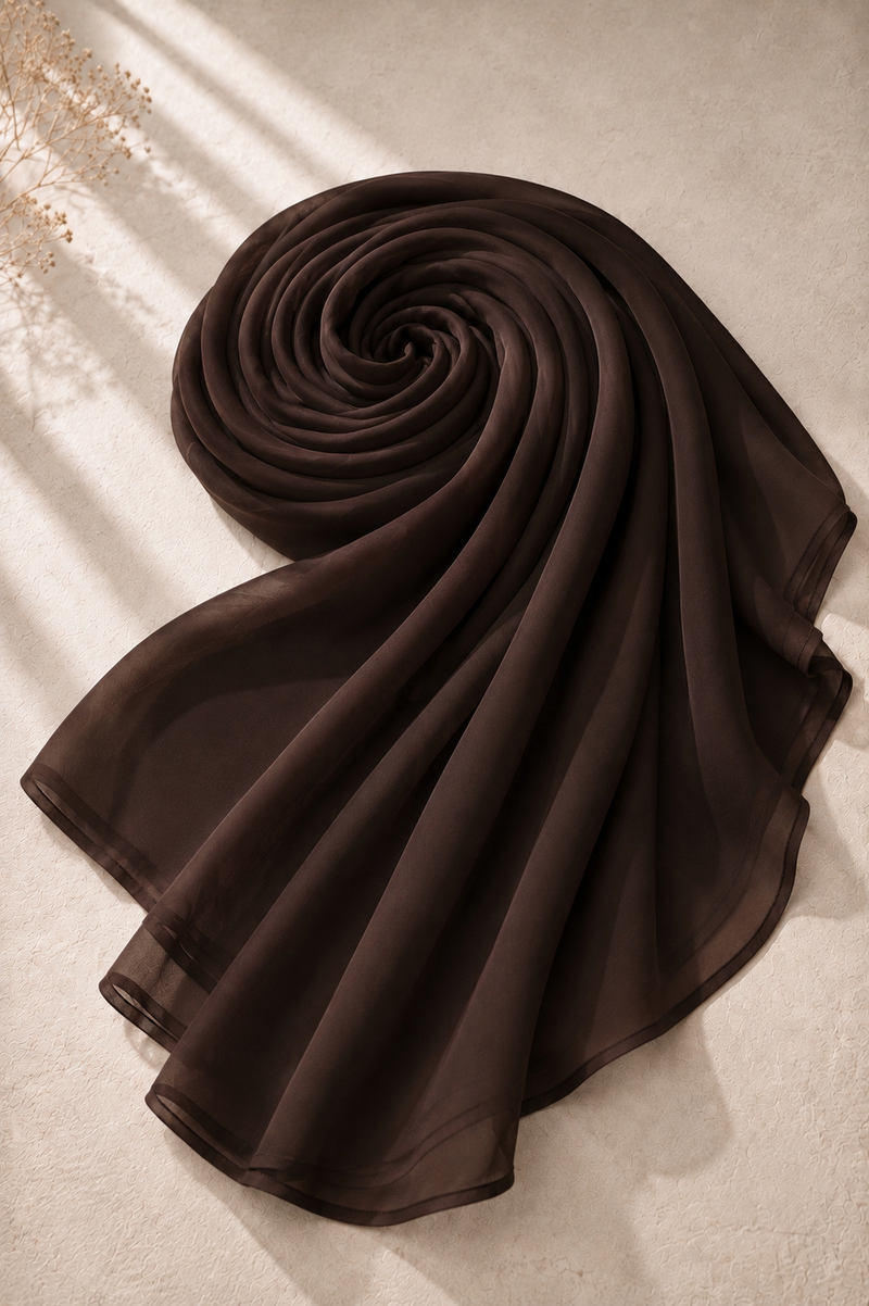 Qahwa Chiffon Hijab
