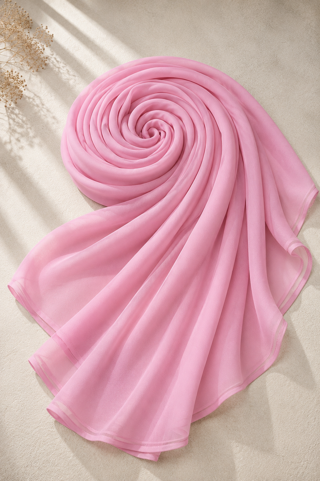 Rosewater Chiffon Hijab