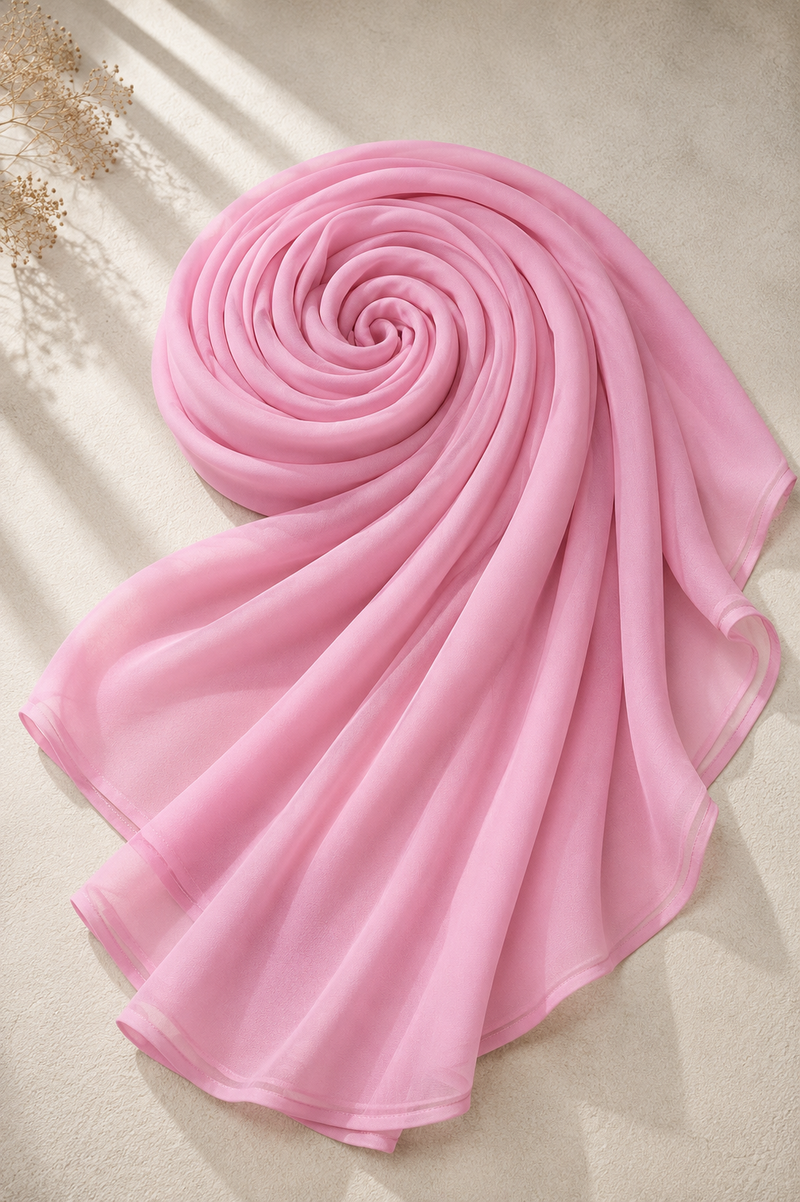 Rosewater Chiffon Hijab