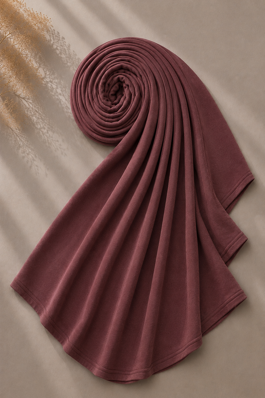 Rosewood Jersey Hijab